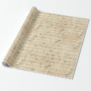 Search for musical notes wrapping paper Antique