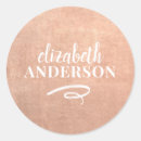 Search for rose gold envelope seals Simple