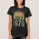 Search for vintage 1976 tshirts 46th