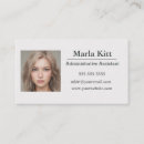 Search for administrative assistant business cards Manager