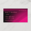 Search for powers business cards Pink