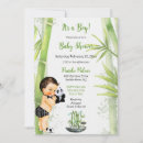 Search for black white panda invitations Baby