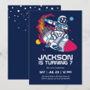 Search for rocket birthday invitations Galaxy