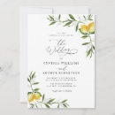 Search for lemon party invitations Elegant script