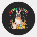 Search for funny bunny stickers Puppy