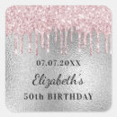 Search for save the date square badges For her