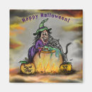 Search for black witch magnets Pumpkin