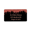 Search for hot pink return address labels Retro