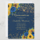 Search for sunflower quinceanera invitations Elegant