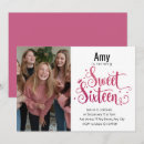 Search for turning 16 invitations Pink