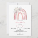 Search for silver white baby shower invitations Boho