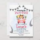 Search for two wild party invitations Zoo