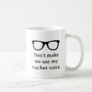Search for voice teacher mugs School