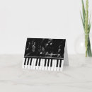 Search for keyboard birthday cards Black and white