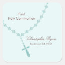 Search for holy first communion stickers Blue
