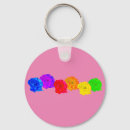 Search for rainbow roses key rings Flower