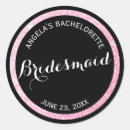 Search for honours stickers Bridesmaid