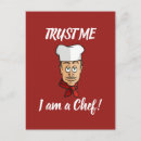 Search for chef vertical postcards Cartoon