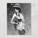 Search for sax player postcards Saxophonist