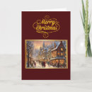 Search for town christmas cards Vintage