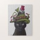 Search for black cats puzzles Fabfunky