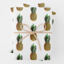 Search for tropical christmas wrapping paper Pineapple