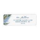 Search for beachy return address labels Watercolor