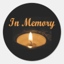 Search for memorial candle stickers Remembrance