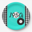 Search for 1950s paper plates Vintage