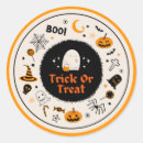 Search for trick treat stickers Retro