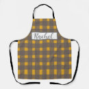 Search for vintage gingham aprons Country