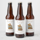 Search for baby shower beer labels Watercolor