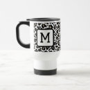 Search for leopard print mugs Initials