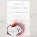 Search for anniversary stationery paper Heart