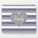 Search for grey stripe mouse mats Purple