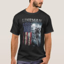 Search for lineman tshirts Flag