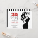 Search for black and white 30th birthday invitations Fun