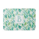 Search for green leaf bath mats Modern
