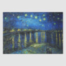 Search for starry night tissue paper Impressionism