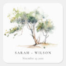 Search for park wedding stickers Modern elegant
