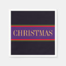 Search for purple christmas napkins Modern