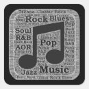 Search for genres stickers Music