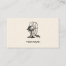 Search for fans business cards Retro