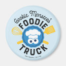 Search for cookie monster foodie truck magnets Sesame street gonger