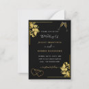 Search for champagne gold wedding invitations Black and gold