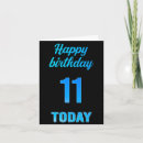 Search for 11th boy birthday cards 11 years old
