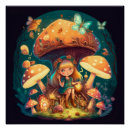 Search for elves posters Mushroom