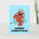 Search for elmo christmas cards Sesame street holiday