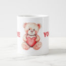 Search for large red heart mugs Cute