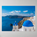 Search for domes posters Santorini